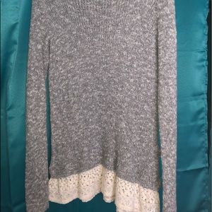 Grey Hollister Sweater